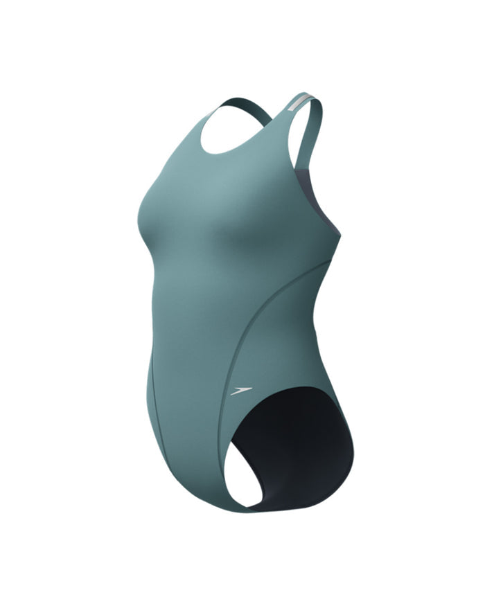 Speedo Women's Performance Back - Dark Green