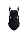 Speedo Women's Quantum Contour One Piece (AsiaFit) - Black/White