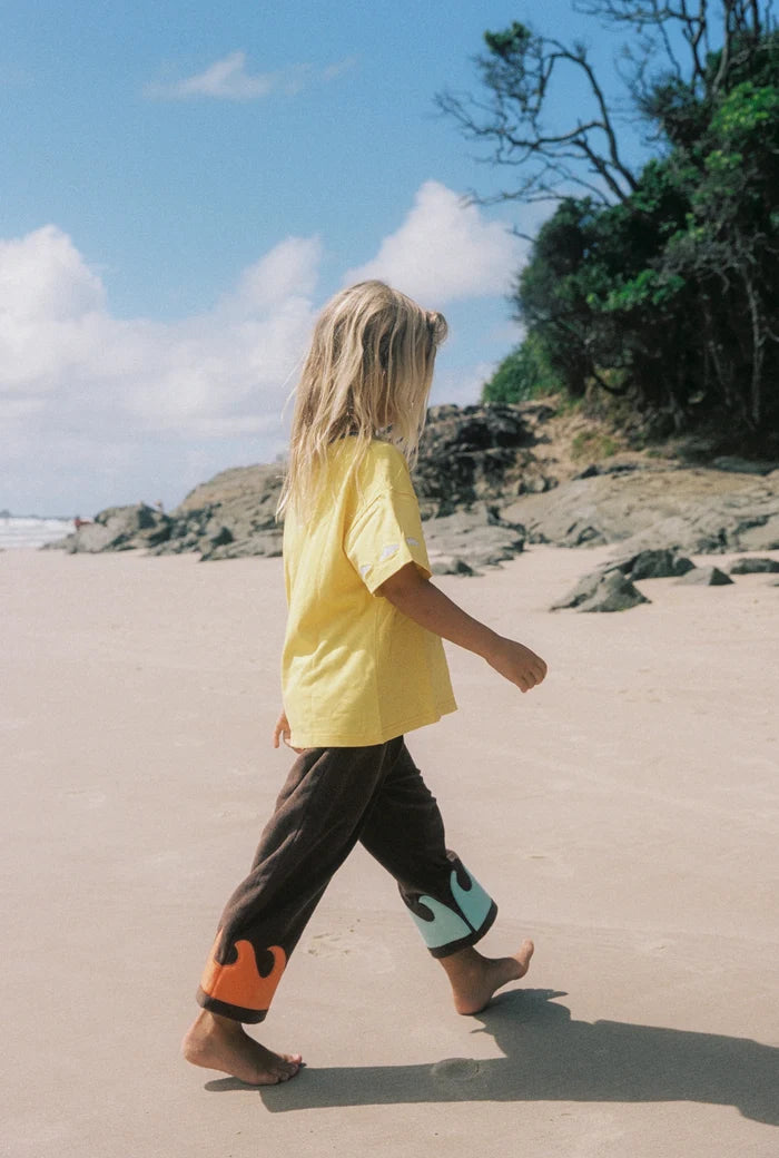 Spicy Dugong Brown Wave Pants