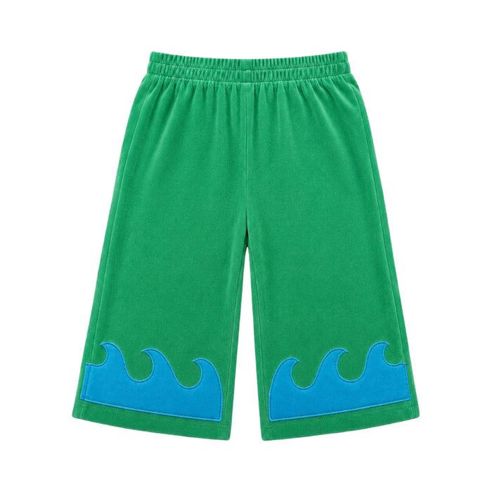 Spicy Dugong Green Wave Pants