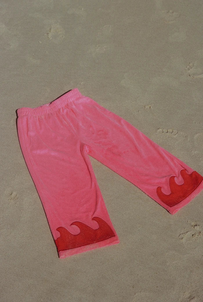 Spicy Dugong Pink Wave Pants