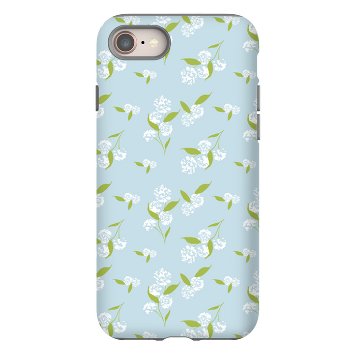 Spring Florals Blue Phone Case