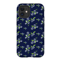 Spring Florals Navy Phone Case