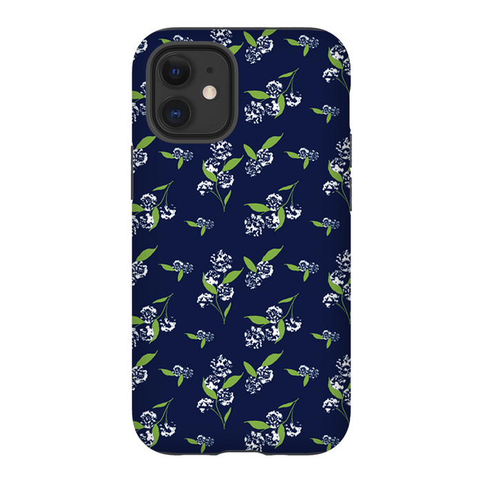 Spring Florals Navy Phone Case