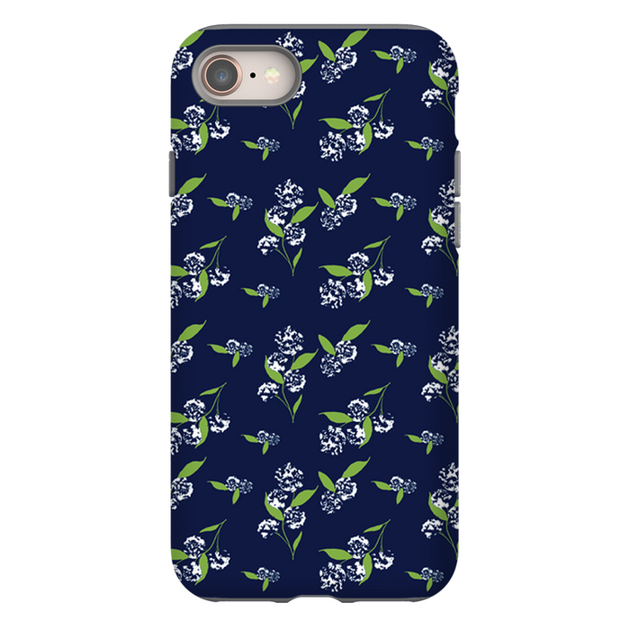 Spring Florals Navy Phone Case