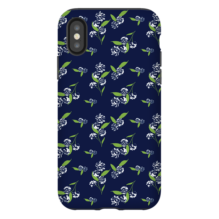 Spring Florals Navy Phone Case