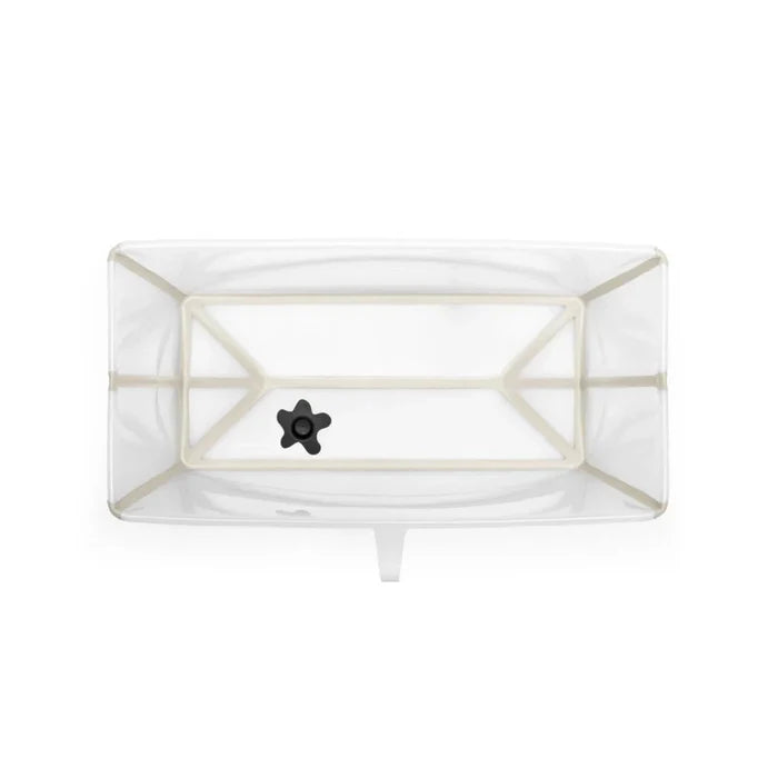 Stokke Flexi Bath X - Large Bath & Flexi Newborn Support Bundle - Sandy Beige - ebebek