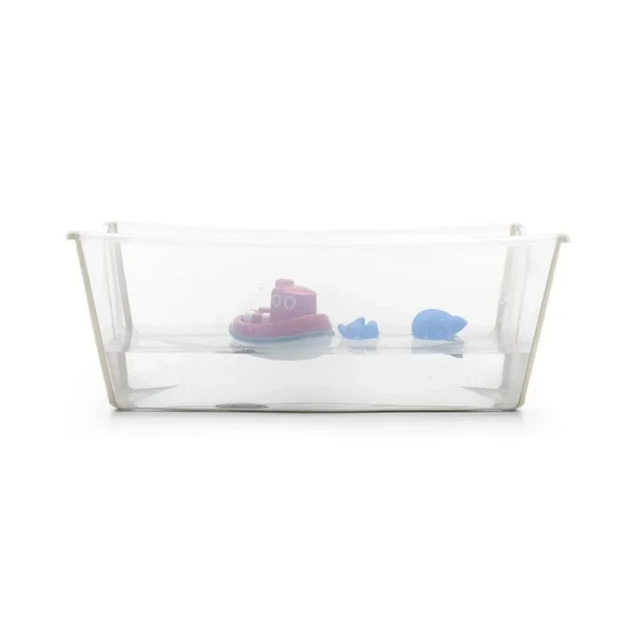 Stokke Flexi Bath X - Large Bath & Flexi Newborn Support Bundle - Sandy Beige - ebebek