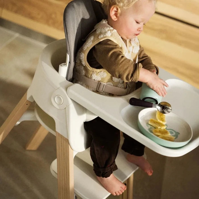 Stokke Steps Baby Set Cushion - Dark Grey Melange - ebebek