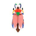 Studio Roof Giant Lady Beetle Wall Ornament