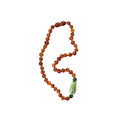 Summer & Storm Necklace Amber Fish