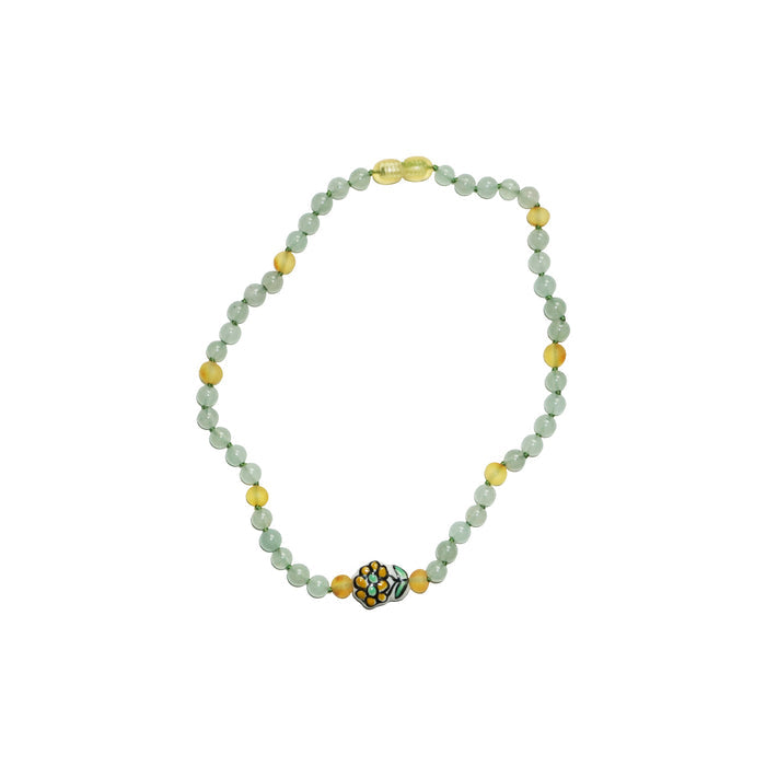 Summer & Storm Necklace Green Aventurine