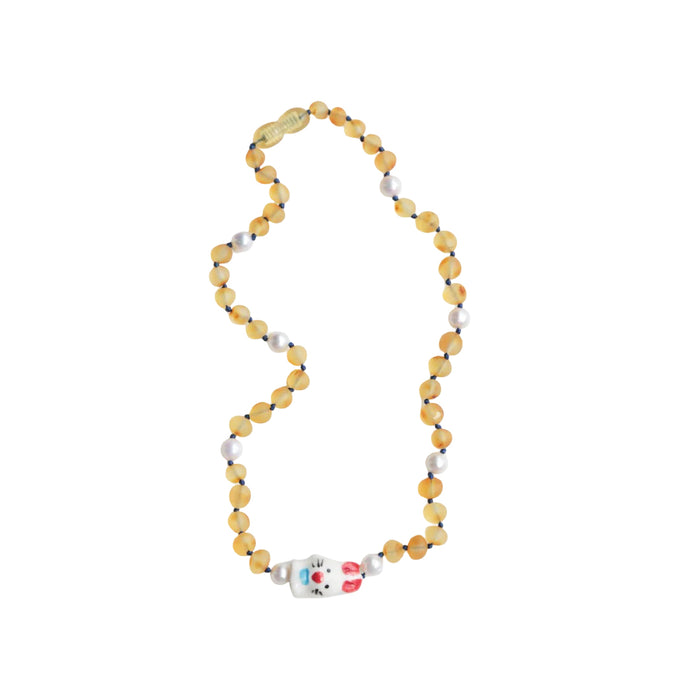 Summer & Storm Necklace Lemon Bunny White