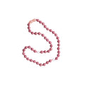 Summer & Storm Necklace Rhodonite with Shell Hearts