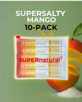 SUPERnatural+ SUPERsalty Electrolyte 71g - 10 Packs Mango