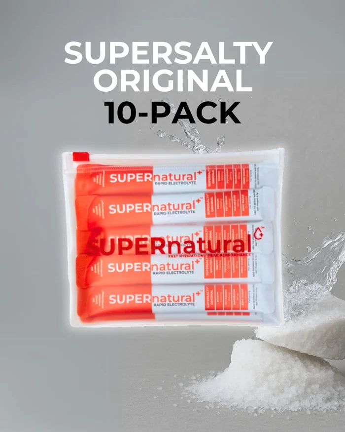 SUPERnatural+ SUPERsalty Electrolyte 71g - 10 Packs Original