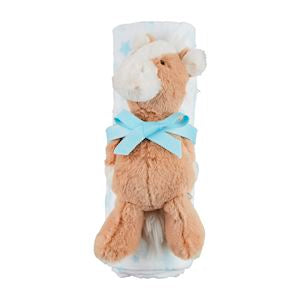 Swaddle and Rattle Set