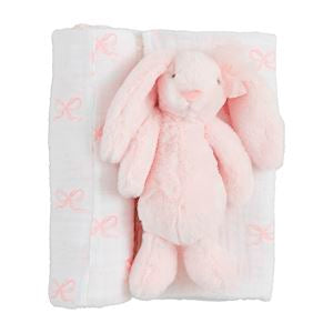 Swaddle and Rattle Set