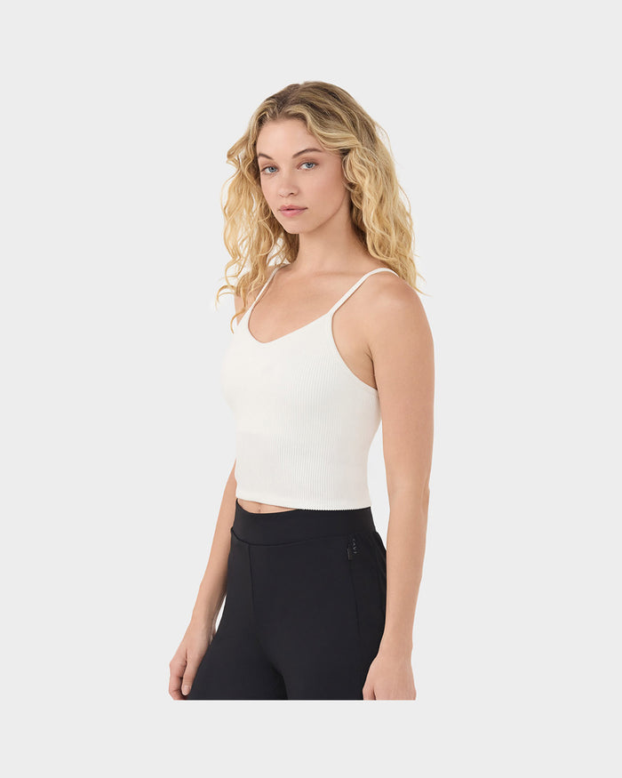 TAVI Adjustable Seamless Rib Tank - Coconut