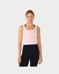 TAVI Fitted Henley Tank - Ballet Pink
