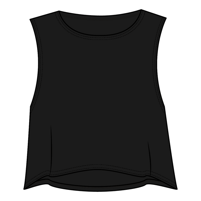 TAVI Flatter Flow Hi Lo Tank - Ebony