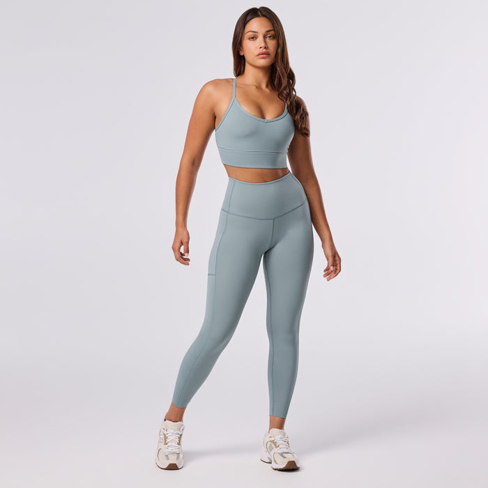 TAVI High Waisted Pocket 7/8 Tight - Mirage