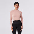TAVI Mock Neck Long Sleeve - Petal