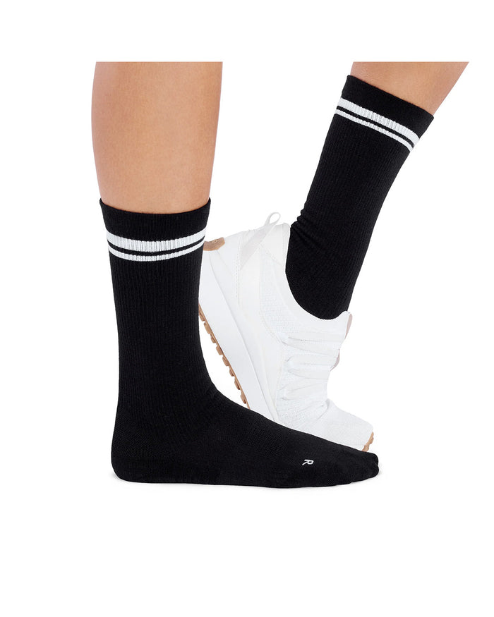 TAVI Tempo Lite Crew - Black/White
