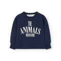 The Animals Observatory Jackal Baby Sweatshirt Navy