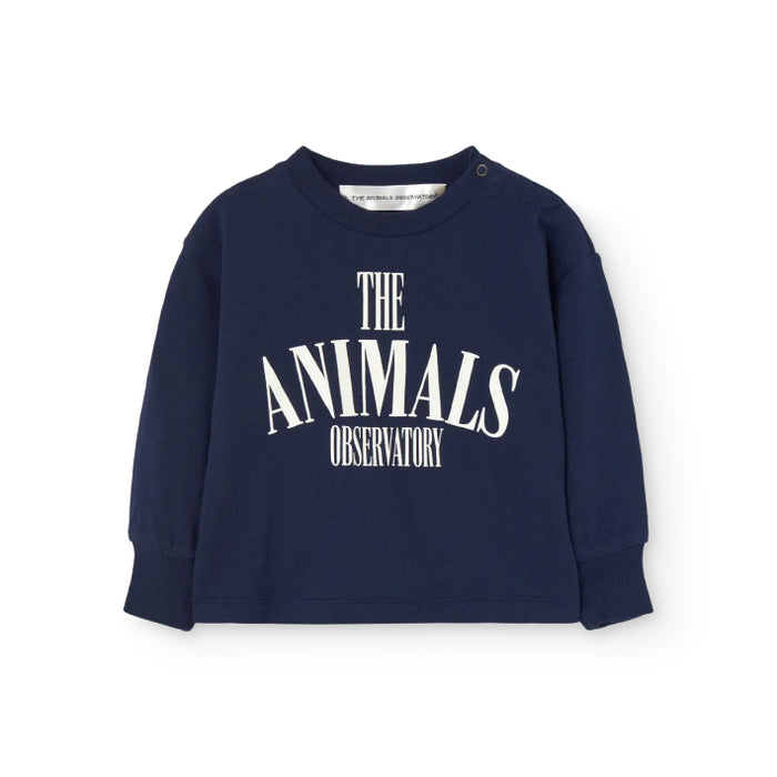 The Animals Observatory Jackal Baby Sweatshirt Navy