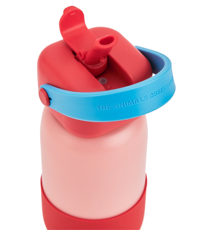The Animals Observatory Kids Bottle Pink