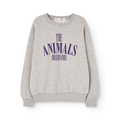 The Animals Observatory Killfish Kids Sweatshirt Grey Heather