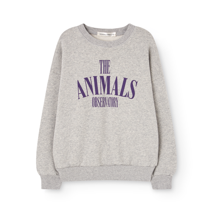 The Animals Observatory Killfish Kids Sweatshirt Grey Heather