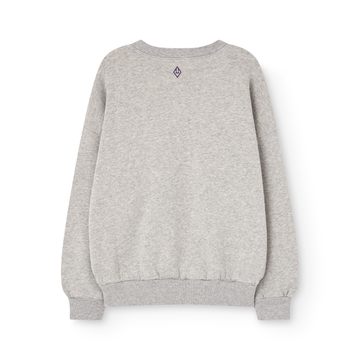The Animals Observatory Killfish Kids Sweatshirt Grey Heather
