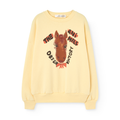 The Animals Observatory Killfish Kids Sweatshirt Soft Yellow
