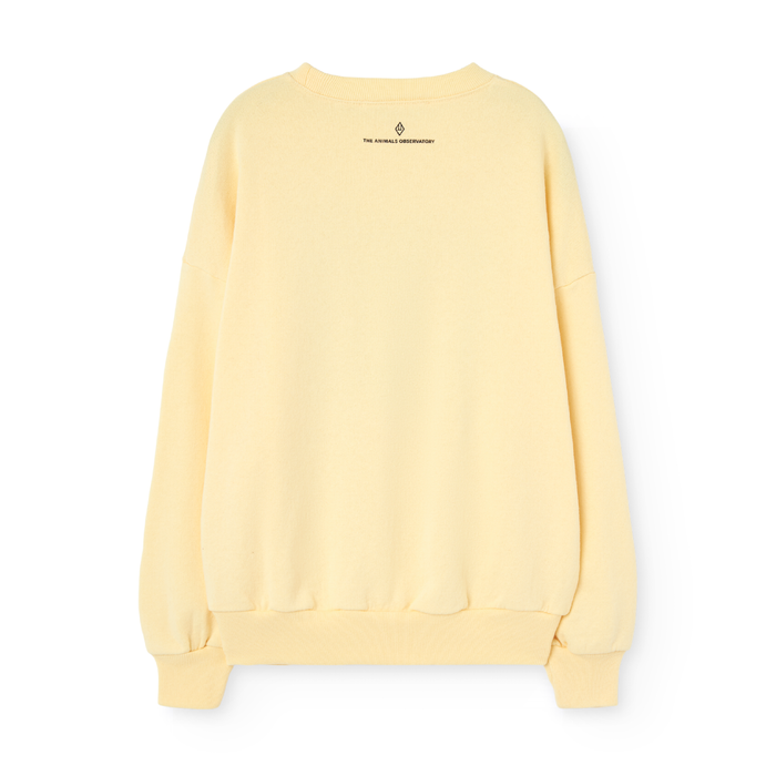 The Animals Observatory Killfish Kids Sweatshirt Soft Yellow