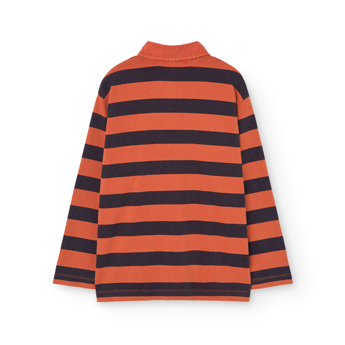 The Animals Observatory Lionfish Striped Kids Polo