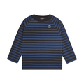 The Campamento Blue and Grey Striped Shirt