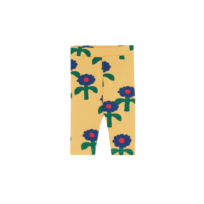 The Campamento Blue Daisies Baby Leggings