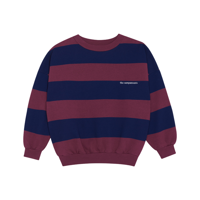 The Campamento Blue Stripes Sweatshirt