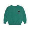 The Campamento Green Smiling Face Sweatshirt