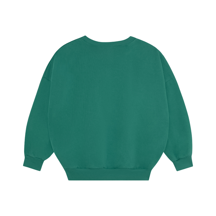 The Campamento Green Smiling Face Sweatshirt