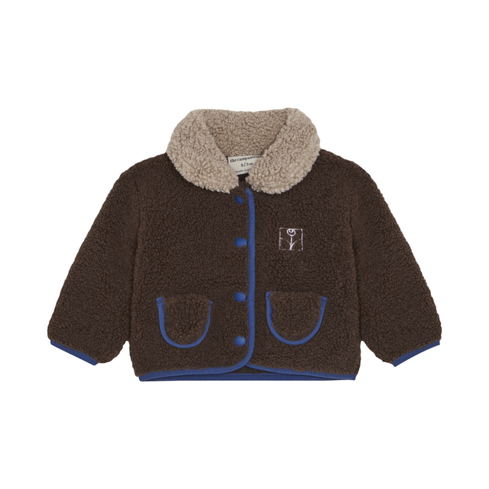 The Campamento Green Teddy Baby Jacket