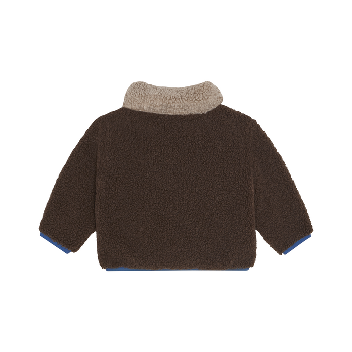 The Campamento Green Teddy Baby Jacket