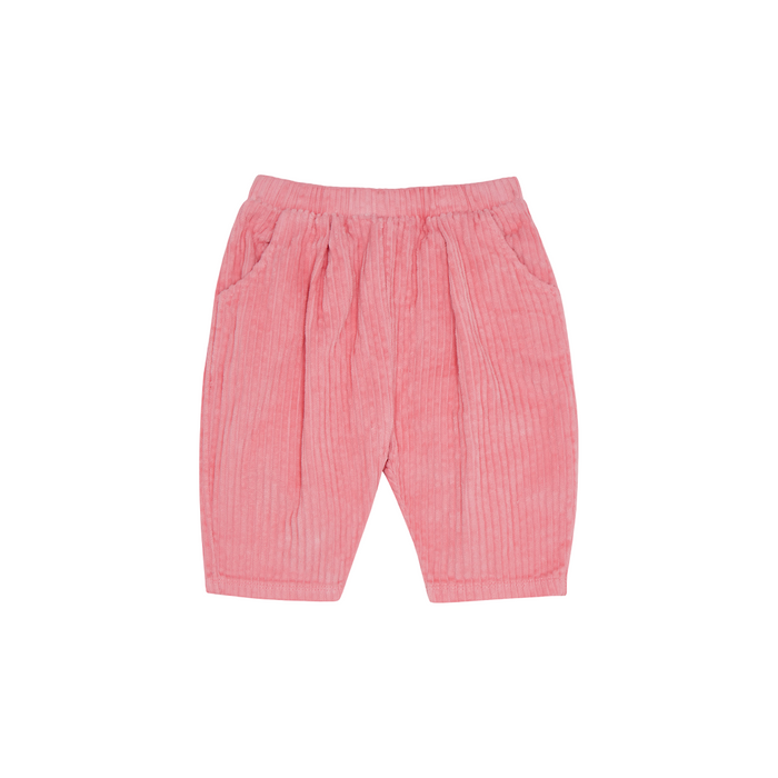 The Campamento Pink Corduroy Baby Trousers