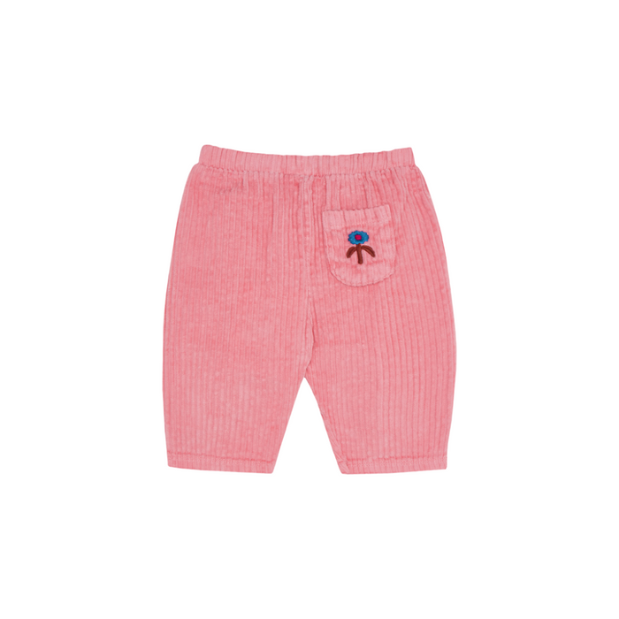 The Campamento Pink Corduroy Baby Trousers