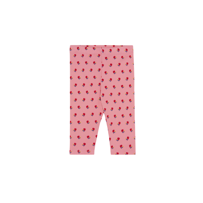 The Campamento Pink Flowers Baby Leggings