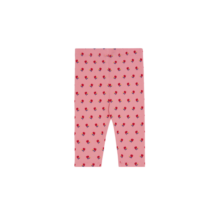 The Campamento Pink Flowers Baby Leggings