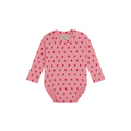 The Campamento Pink Flowers Baby Romper