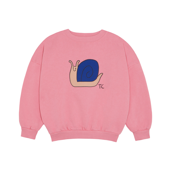 The Campamento Snail Pink Sweatshirt